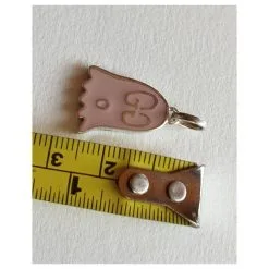 Gucci Ghost Argenté Rose -Collier Soldes 385655 5