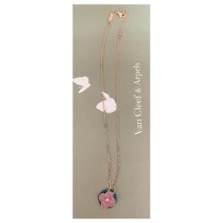 Van Cleef & Arpels 2021 Pendentif Vacances Or Rose Diamant Rhodonite 14 Van Cleef & Arpels 2021 Pendentif Vacances Or Rose Diamant Rhodonite -Collier Soldes 396782 5