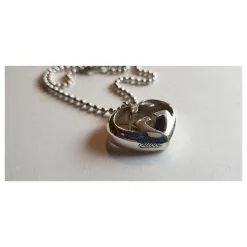 Gucci GG Cœur En Argent Massif 925 Argenté -Collier Soldes 404900 5