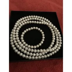 Autre Marque Parure Homesho Blanc -Collier Soldes 40596 6