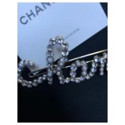 Cambon Chanel Barrette Bijouterie Argentée -Collier Soldes 413873 5