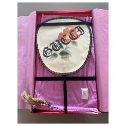 Autres Bijoux Nouvel éventail Gucci En Soie Et Bambou Multicolore -Collier Soldes 433348 3