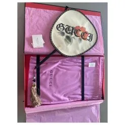 Autres Bijoux Nouvel éventail Gucci En Soie Et Bambou Multicolore -Collier Soldes 433348 4