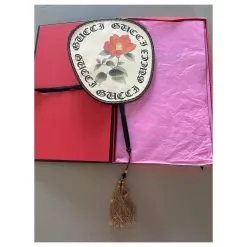 Autres Bijoux Nouvel éventail Gucci En Soie Et Bambou Multicolore -Collier Soldes 433348 7