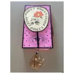 Autres Bijoux Nouvel éventail Gucci En Soie Et Bambou Multicolore -Collier Soldes 433348 8