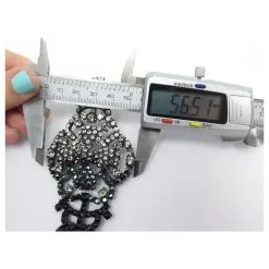 Autres Bijoux NEUF VINTAGE BROCHE CHRISTIAN LACROIX CROIX METAL NOIR & STRASS PENDENTIF BROOCH -Collier Soldes 437123 7