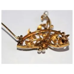 Autre Marque Broche - Pendentif Art Nouveau Doré 7 Autre Marque Broche - Pendentif Art Nouveau Doré -Collier Soldes 444277 3