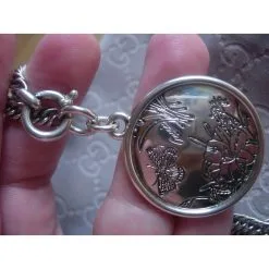 Gucci Flora Argenté -Collier Soldes 46016 4