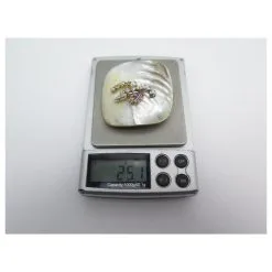 Autres Bijoux NEUF BROCHE CHRISTIAN LACROIX NACRE ET STRASS BIJOU MOTHER OF PEARL BROOCH JEWEL Beige -Collier Soldes 470804 7