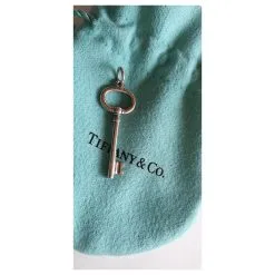 Tiffany & Co. Tiffany & Co Clef En Argent 925 Argenté -Collier Soldes 485234 4