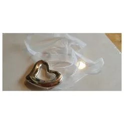 Tiffany & Co. Tiffany & Co Boucle De Ceinture Open Heart Argent 925 Argenté -Collier Soldes 488914 6