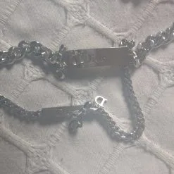 Dior Sautoirs Argenté -Collier Soldes 49169 8