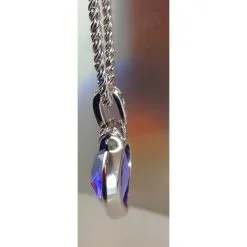 Swarovski Collier Argenté Violet 11 Swarovski Collier Argenté Violet -Collier Soldes 49322 6