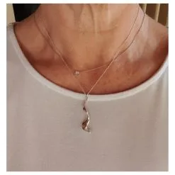 Tiffany & Co. Tiffany & Co Orchid Par Frank Gehry En Argent 925 -Collier Soldes 493930 3