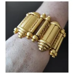 Gianfranco Ferre Vintage Ferré - Parure Vintage Doré -Collier Soldes 521740 4