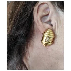 Gianfranco Ferre Vintage Ferré - Parure Vintage Doré -Collier Soldes 521740 5