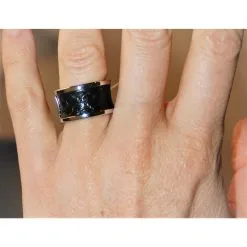 Calvin Klein Parures Noir Argenté -Collier Soldes 53972 3