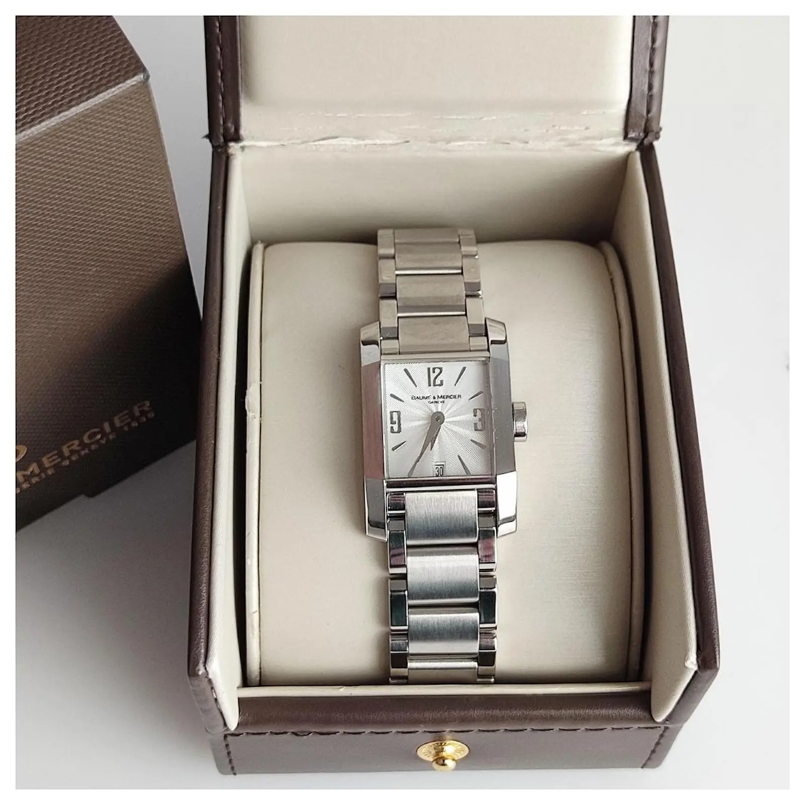 Autres Bijoux Montre En Acier Baume & Mercier 65488 Diamant Hampton Argenté 10 Autres Bijoux Montre En Acier Baume & Mercier 65488 Diamant Hampton Argenté – Image 10