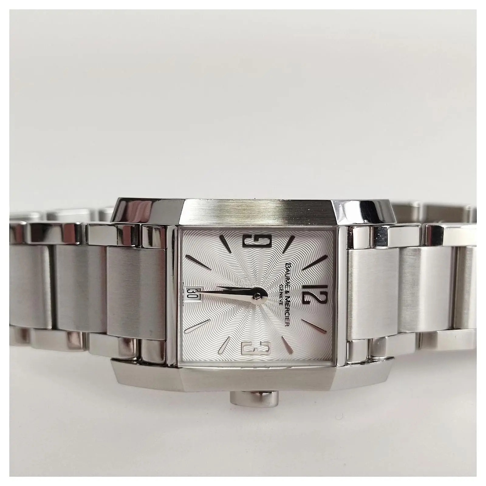 Autres Bijoux Montre En Acier Baume & Mercier 65488 Diamant Hampton Argenté 3 Autres Bijoux Montre En Acier Baume & Mercier 65488 Diamant Hampton Argenté – Image 3