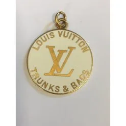 Louis Vuitton Pendantif Blanc -Collier Soldes 54253 3