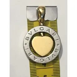 Bulgari Pendentif Argenté Doré 17 Bulgari Pendentif Argenté Doré -Collier Soldes 54257 8