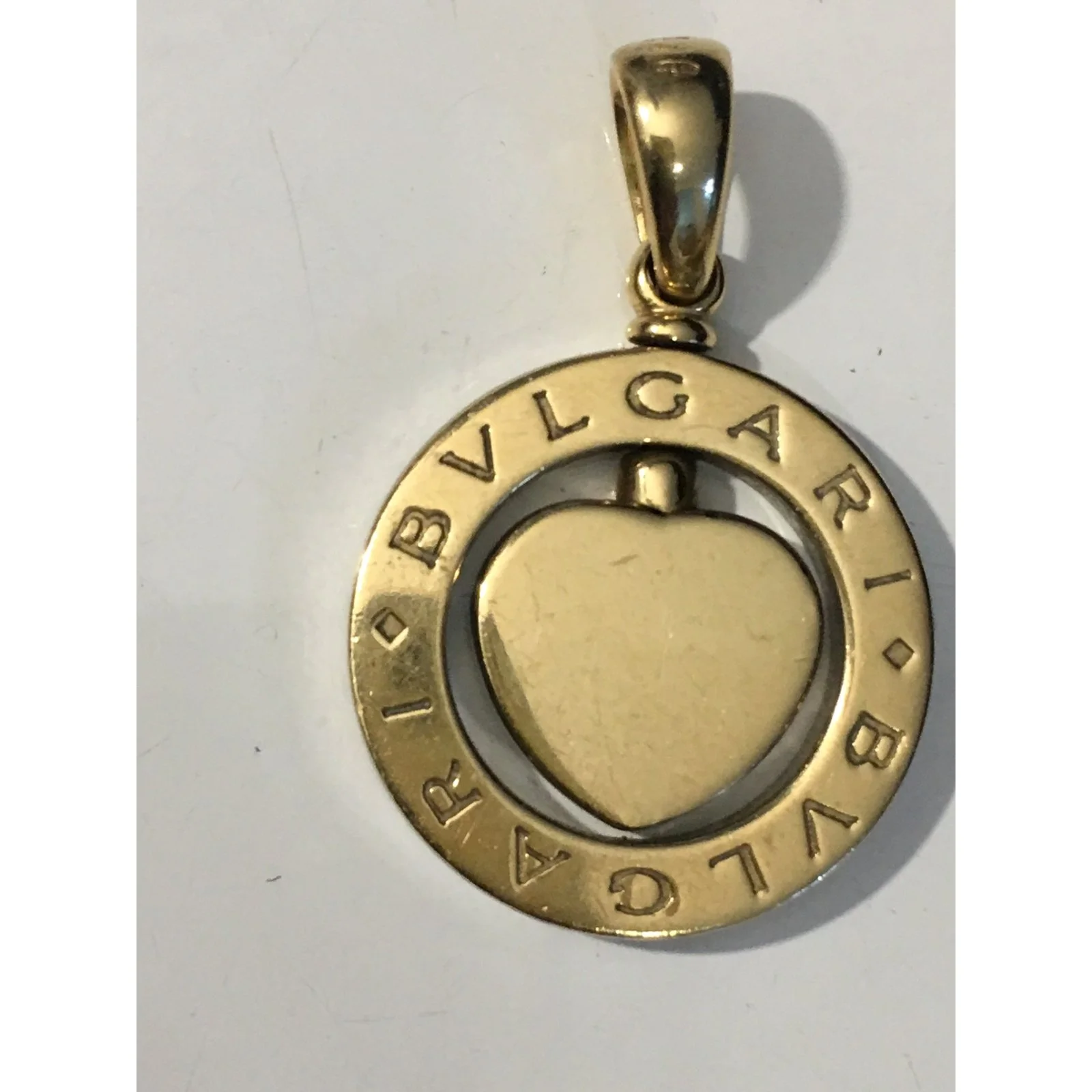 Bulgari Pendentif Argenté Doré 9 Bulgari Pendentif Argenté Doré – Image 9