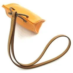 Hermès Hermes Orange Shopping Bag Milo Lambskin Swift Mini Charm 19 Hermès Hermes Orange Shopping Bag Milo Lambskin Swift Mini Charm -Collier Soldes 543834 10