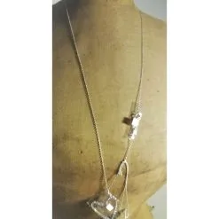 Calvin Klein Sautoirs Argenté -Collier Soldes 54424 4