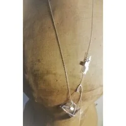 Calvin Klein Sautoirs Argenté -Collier Soldes 54424 5