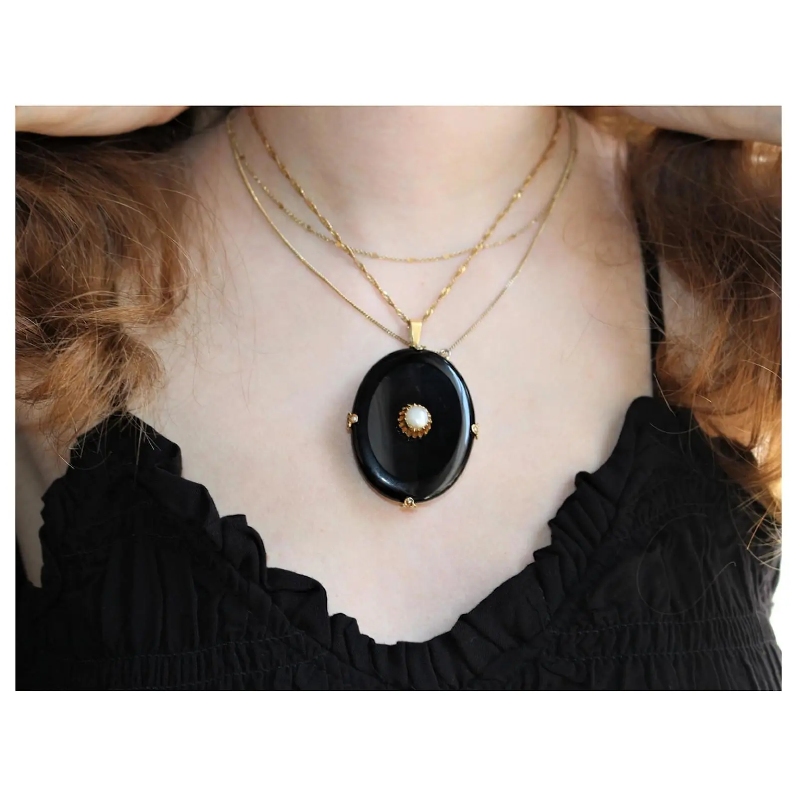 Autre Marque Porte-photo Noir 2 Autre Marque Porte-photo Noir – Image 2