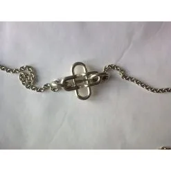 Hermès Sautoirs Argenté -Collier Soldes 55669 4