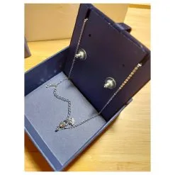 Swarovski Attirer L'ensemble Argenté Bijouterie Argentée -Collier Soldes 561839 3