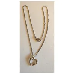 Gucci Cœur Bambou En Argent 925 Argenté 15 Gucci Cœur Bambou En Argent 925 Argenté -Collier Soldes 562612 7