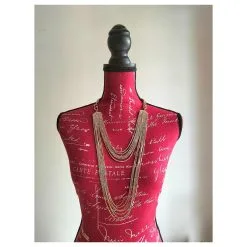 Weekend Max Mara Collier Métal Doré MAX MARA'S -Collier Soldes 591224 10