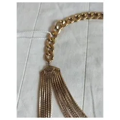Weekend Max Mara Collier Métal Doré MAX MARA'S -Collier Soldes 591224 5