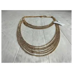 Weekend Max Mara Collier Métal Doré MAX MARA'S -Collier Soldes 591224 8