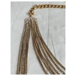 Weekend Max Mara Collier Métal Doré MAX MARA'S -Collier Soldes 591224 9