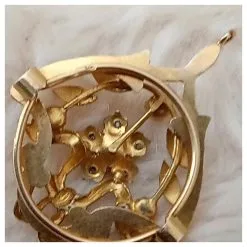 Autre Marque Ancien Doré 5 Autre Marque Ancien Doré -Collier Soldes 613451 3