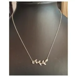 Tiffany & Co. Tiffany & Co Feuille D'olivier /Olive Leaf Argent 925 -Collier Soldes 626905 6