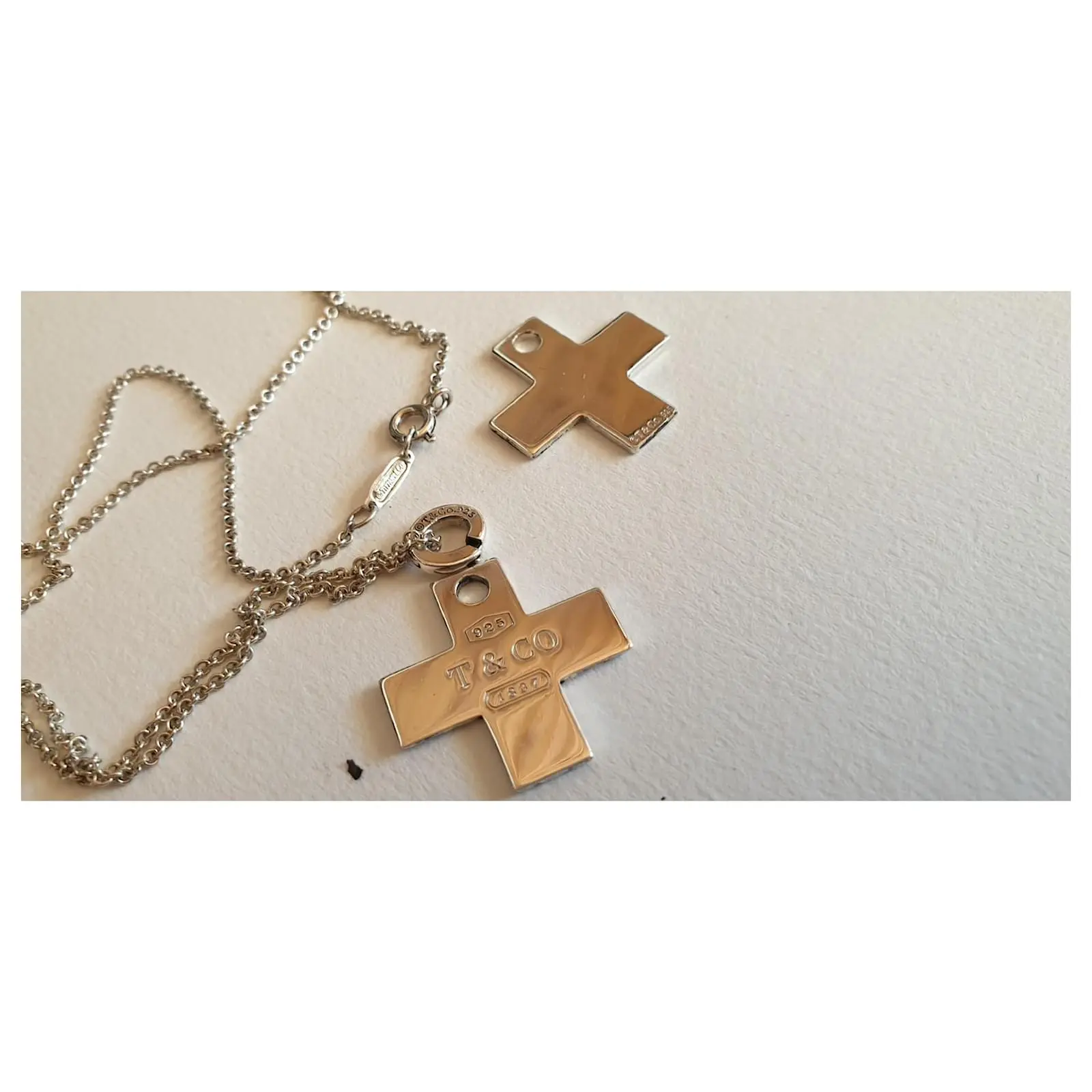 Tiffany & Co. Tiffany & Co 1837 Unisexe En Argent Massif 925 Argenté 5 Tiffany & Co. Tiffany & Co 1837 Unisexe En Argent Massif 925 Argenté – Image 5