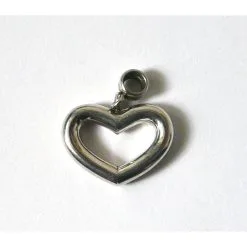 Autre Marque Coeur Pendentif Argent Massif "Agatha" Argenté 6 Autre Marque Coeur Pendentif Argent Massif "Agatha" Argenté -Collier Soldes 64780 3