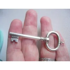 Clé XL Tiffany & Co. En Argent Massif 925 100% Authentique! Argenté -Collier Soldes 66891 3