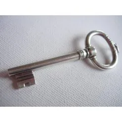 Clé XL Tiffany & Co. En Argent Massif 925 100% Authentique! Argenté -Collier Soldes 66891 6