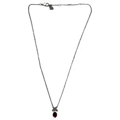 Parure Swarovski Boucles D'oreilles Et Collier En Cristal Rouge 12 Parure Swarovski Boucles D'oreilles Et Collier En Cristal Rouge -Collier Soldes 677541 3