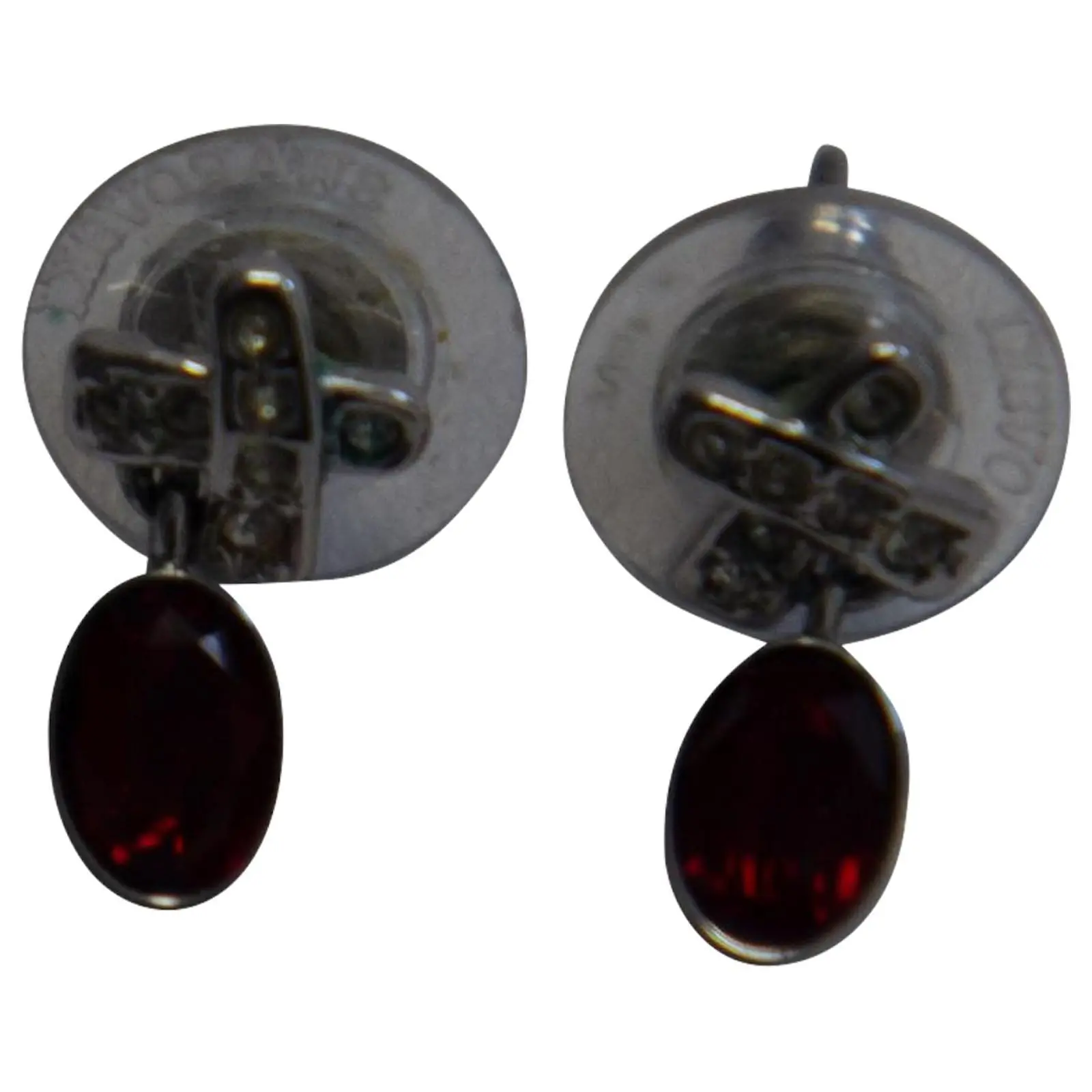 Parure Swarovski Boucles D'oreilles Et Collier En Cristal Rouge 9 Parure Swarovski Boucles D'oreilles Et Collier En Cristal Rouge – Image 9