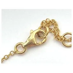 Autre Marque Collier Rosa De La Cruz à Breloques Coeur Et Diamants Bijouterie Dorée -Collier Soldes 684977 4