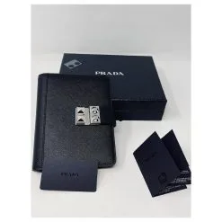 Autres Bijoux Journal Prada Noir -Collier Soldes 695797 3