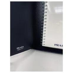 Autres Bijoux Journal Prada Noir -Collier Soldes 695797 5