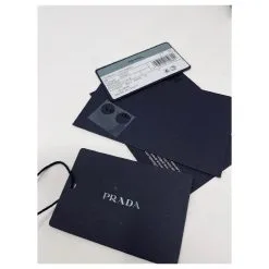Autres Bijoux Journal Prada Noir -Collier Soldes 695797 9