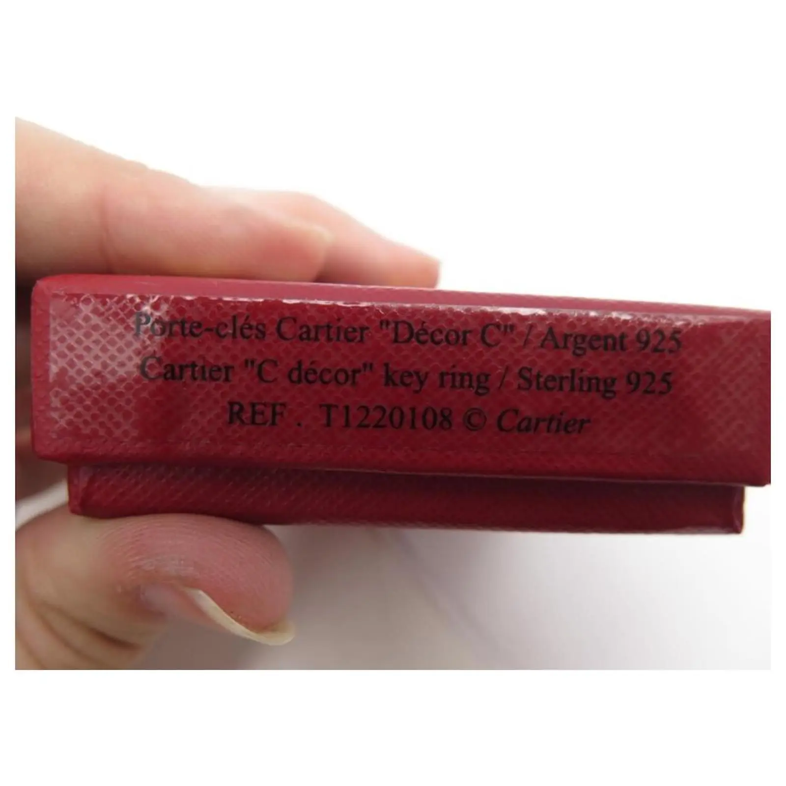 Autres Bijoux VINTAGE PORTE CLES CARTIER T1220108 DECOR C EN ARGENT 925 SILVER KEY RING Argenté 3 Autres Bijoux VINTAGE PORTE CLES CARTIER T1220108 DECOR C EN ARGENT 925 SILVER KEY RING Argenté – Image 3